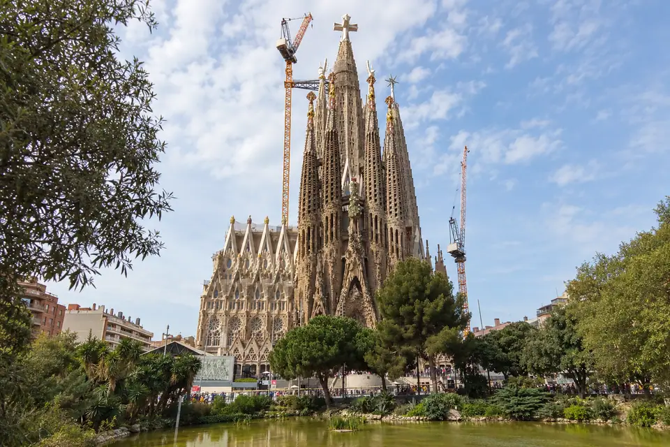 De torens van de Sagrada Família