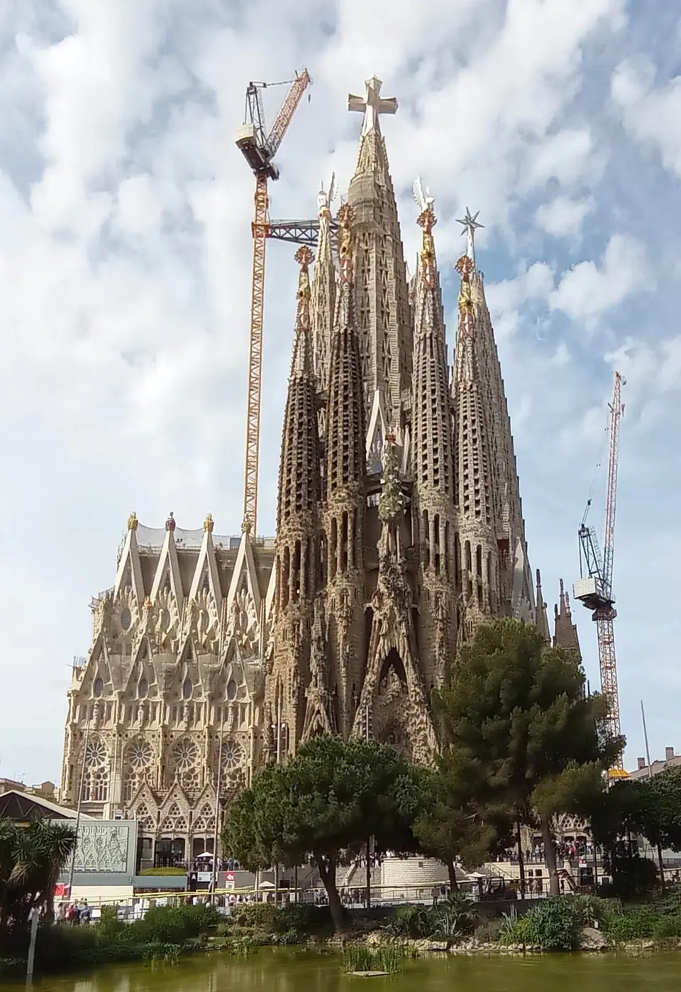 De Sagrada Família in Barcelona, 2 mei 2026.