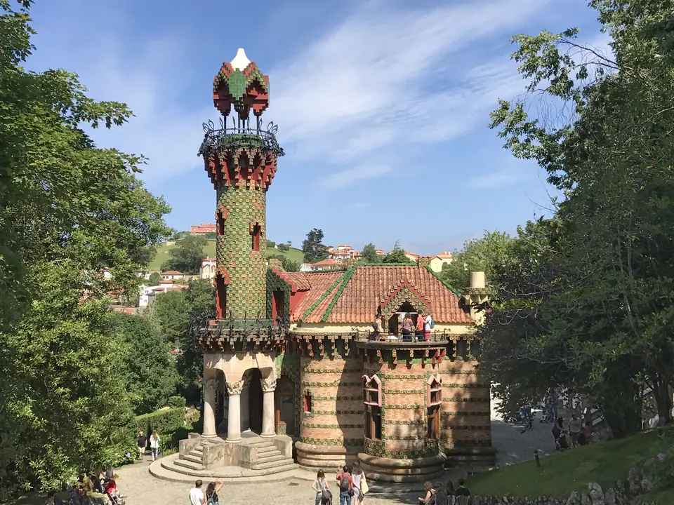 El Capricho van Antoni Gaudí in Comillas.