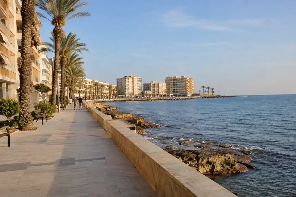 Wandelen langs de kust van Torrevieja