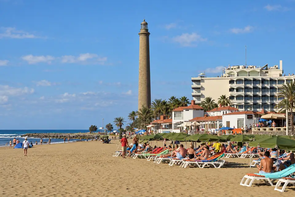 De vuurtoren van Maspalomas