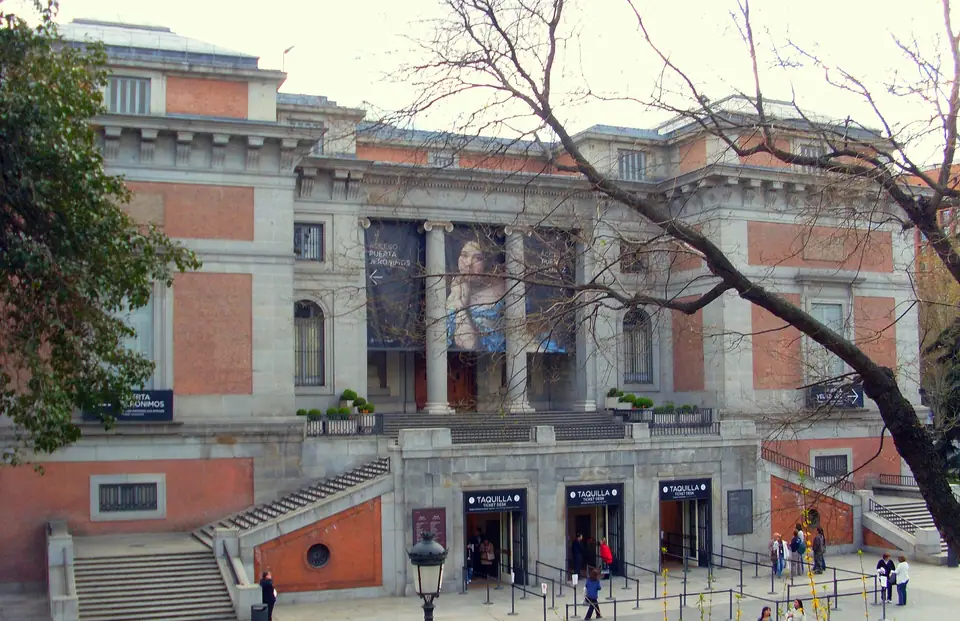 Het Museo del Prado in Madrid, 2008.